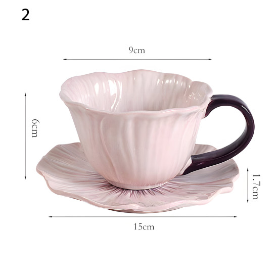 Porcelain Mug & Saucer